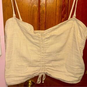 AE size XL beige top